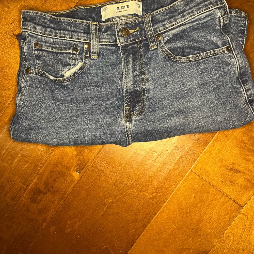 Hollister Dark Blue Skinny Jeans